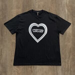 We11done Black T-Shirt